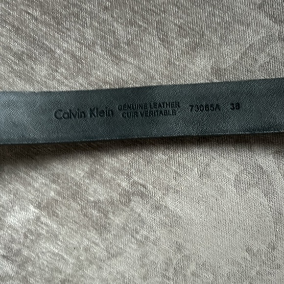 CK leather belt - Picture 5 of 6